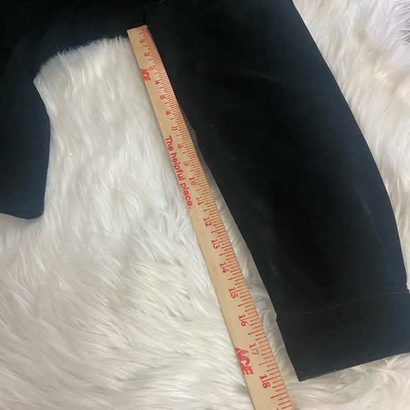 Sonoma Women's Sz L Black Suede Women’s Blazer - Picture 9 of 11